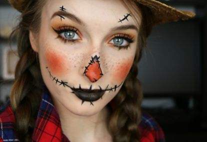 Easy Scarecrow Makeup - Learn the Simple Tricks! - Origin Halloween