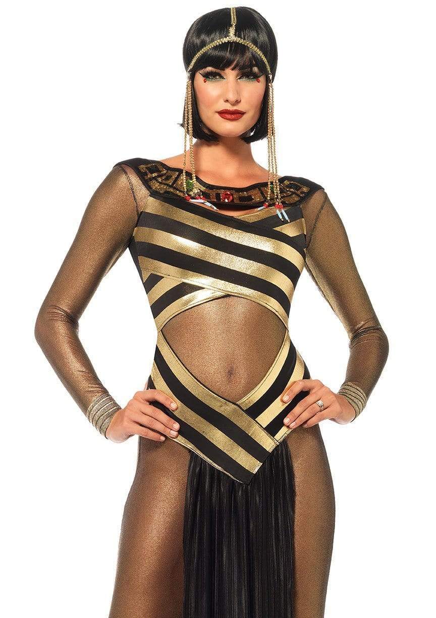 cleopatra costume gold