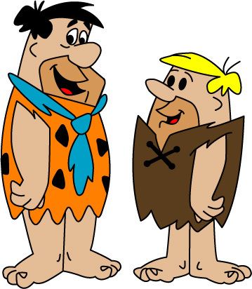 Duo Halloween Costumes - Fred Flintstone & Barney Rubble Costumes