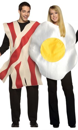 Bacon & Egg Couples Costume