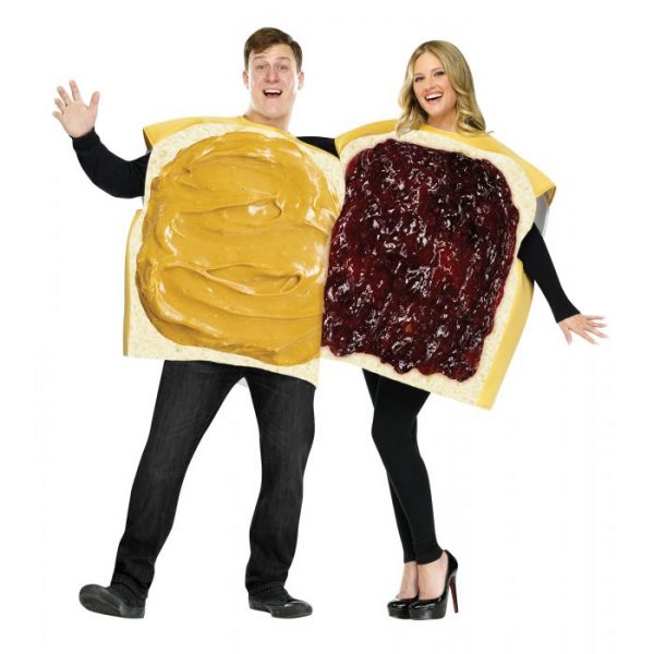 Peanut Butter & Jelly Sandwich Couples Costume