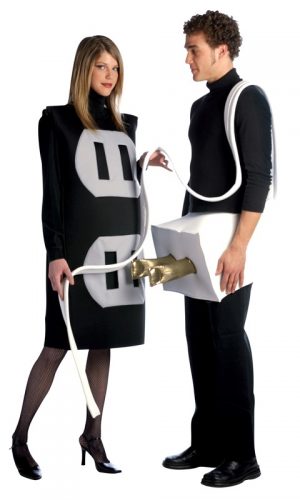 Plug & Outlet Couples Costume